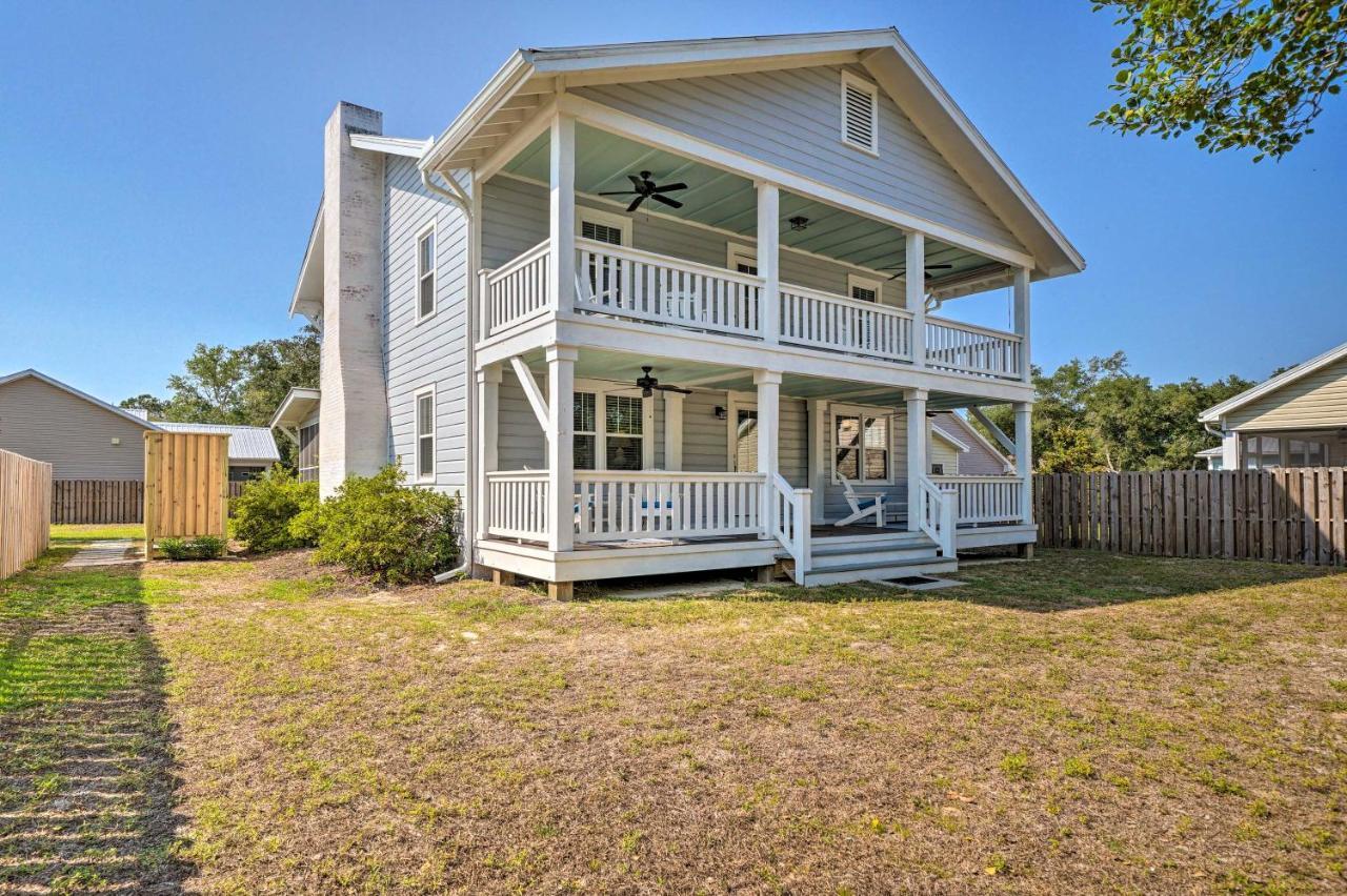 Historic Family Home Less Than 1 Mi To Long Beach! Oak Island Exterior photo